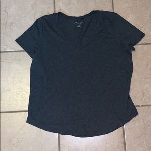 Charcoal color American Eagle vneck shirt